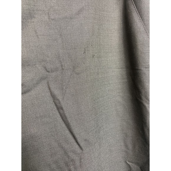 ST. JOHN COLLECTION WOMENS GRAY DRESS PANTS SIZE 12 Raw Hem Flawed BZ - Picture 4 of 4